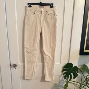 Everlane Women's Straight Leg Pants in Cream